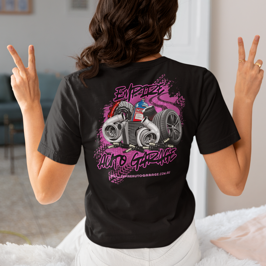 Reppin the Pire Tee - Pink Bits!